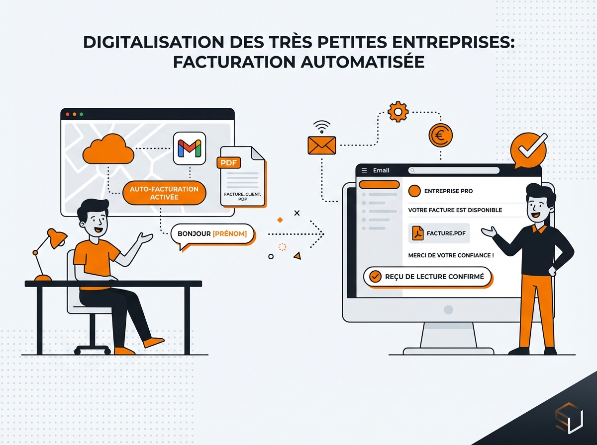 Automatiser l'envoi des factures - email Gmail personnalisé avec facture PDF en pièce jointe